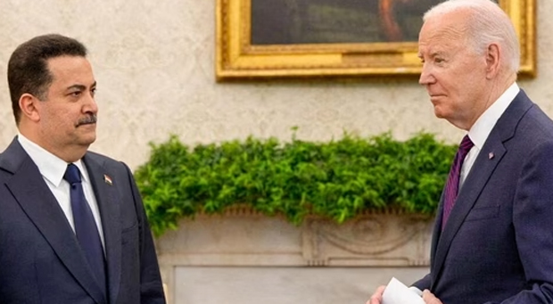 Biden Caught with “Embarrassing” Cheat Sheet Telling Him What to Say to Iraqi PM