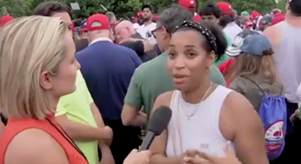 NBC Reporter Shut Down by Black, Latino Trump Supporters after Asking Them if He's Racist
